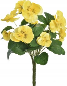 Árvácska sárga csokor váza virágtartó mesterséges, mint az élő