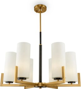 MAYTONI MOD089PL-06BS FORTANO Modern CsillĂĄr SĂĄrgarĂ©z E27 IP20