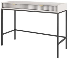 Konzolasztal NOVA 77x104 cm szürke/fekete