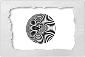 Poszterek 120x80 Absztrakt fekete-fehér