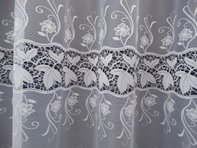 Mg Függöny 30252 Fehér 300x160cm kész, M szalaggal