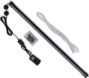 vidaXL LED-es RGB buborékos akváriumlámpa 71 cm