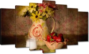 Festmények 140x80 Eper kompozíció