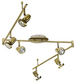 Spotlámpa LOTOS 6xGU10/50W/230V arany