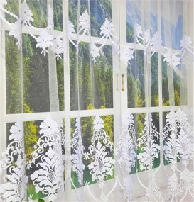 Kész függöny 300x160, hálós „Dísz”