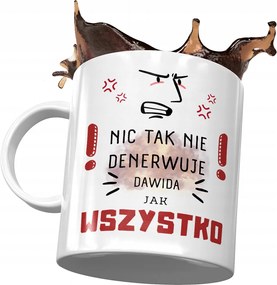 Bögre Dávid Kolléga Férj Barát Ajándék Nyomtatott Fotóval