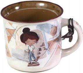 Bögre Anekke 42485-103 Krém Porcelán