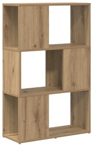 Könyvtartó Mesteri tölgy Szerelt fa 60 x 24 x 94 cm Könyvtartó