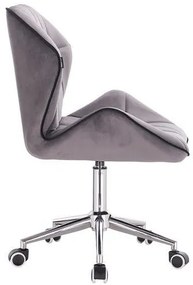 HR212K Grafit modern velúr szék