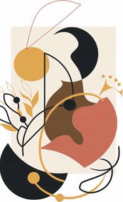 Poszter 50x100cm Táncoló őszi szín