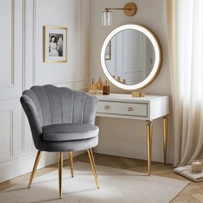 Szürke Bársony Étkezőszék VIOLA