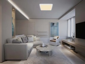 Globo 41563-24W - SAPANA LED fürdőszobai mennyezeti lámpa 24W IP44 fehér