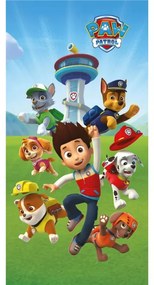 Paw Patrol, Mancs Őrjárat fürdőlepedő, strand törölköző 70x140cm