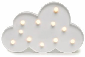 LED gyereklámpa CLOUD, 29,5 cm