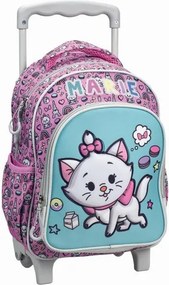 Disney Marie Dreams gurulós ovis hátizsák, táska 30 cm