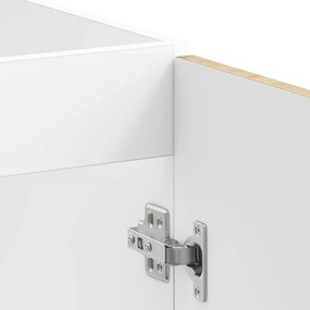 Mosogatószekrény Porto 2 pcs Barna 80 x 46 x 84.5 cm Faanyag