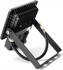 DOMENOLED 19 HALOGEN Kültéri Reflektor Fekete LED IP65
