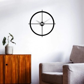 Simple fém falióra, 49×49 cm