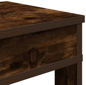 füstös tölgy színű szerelt fa cipőtartó 80x30x98 cm