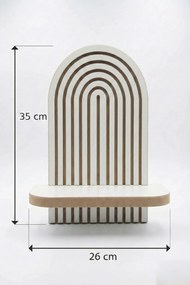 Fali polc, 26 cm – Artmtkwll1D