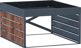 Kerti fűnyíró tároló