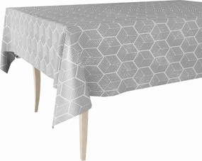 Cerata Vastag Prémium Abrosz Poliészter Szürke Kocka Figurák 140x300