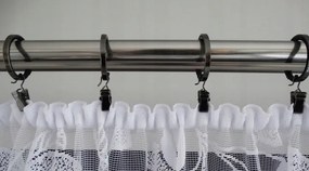 Mg Függöny 628/120 Fehér 190x100cm készre szerelve K szalaggal