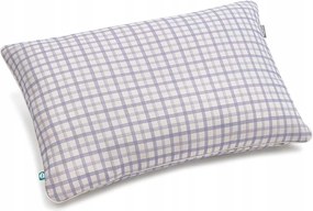 Párnahuzat Lila kockás 70 x 80 cm Mumla