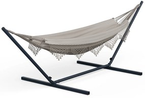SwayStation Boho függőágy, 320 x 116 cm, időjárásálló, rozsdamentes, rozsdamentes