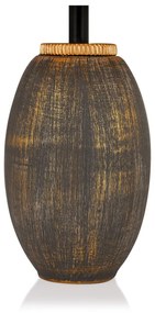 Szürke-bézs asztali lámpa textil búrával (magasság 46 cm) – Opviq lights