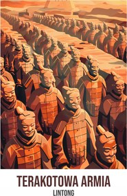 Poszter 67,5x95cm Terrakotta hadsereg