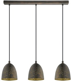 Eglo 49871 - Mennyezeti függesztékes lámpa SAFI 3xE27/60W