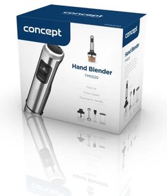Concept TM5520 - Botmixer kiegészítőkkel 1500W/230V fekete/rozsdamentes