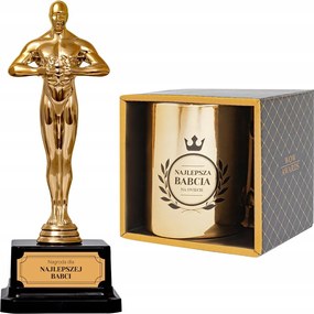 Ajándék Nagyinak Nagymama Napjára Ajándék Arany Szobor Gravírozott Bögre