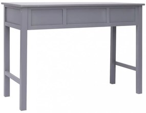 szürke tömör császárfa íróasztal 108 x 45 x 76 cm