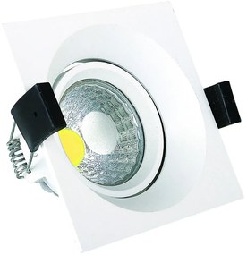 Optonica Beépíthető Mélysugárzó COB LED 8W 640lm 2700K meleg fehér 3212