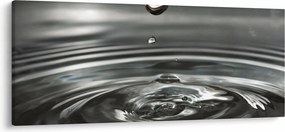 Egy vízcsepp képe (120x50 cm)