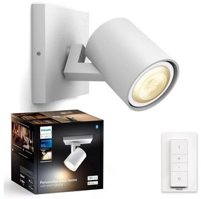 Philips - LED Dimmelhető spotlámpa Hue RUNNER 1xGU10/4,2W/230V + távirányító fehér