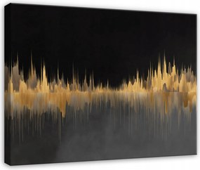 Vászonkép Absztrakt Arany Glamour Hálószoba Nappali Konyha Vászon 120x80