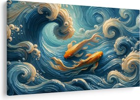 Kép - Aranyhalak (90x60 cm)