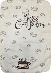 Mikroszálas kendő 40x60cm Kávé krém