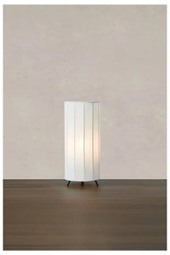 Fekete-fehér asztali lámpa textil búrával (magasság 31,5 cm) Hikari – Markslöjd