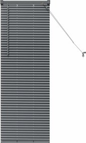 vidaXL Zsalugáter Redőnyök Sötétszürke 130 x 45 cm Alumínium