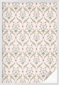 Öntapadós szélvédő furnér Adatvédelem Virágmintás 100x146