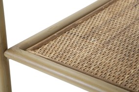Könyvespolc panama kerek 80x40x180cm