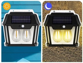 Napelemes interaktív fali lámpa - HW-999