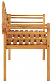 tömör akácfa kerti pad 125 cm