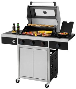 Tepro 3314 Keansburg 3 Special Edition gázgrill, 3égővel, 128 x 62 x 118 cm