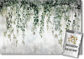 Fotótapéta Flizelina Növény Zöld Borostyán Levelek Ágak 100x75 ragasztó