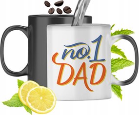 Mágikus Bögre Apukáknak Színváltós Nyomtatott Fotóval